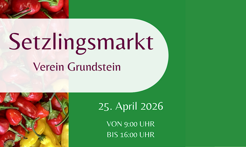 Setzlingsmarkt Verein Grundstein – 